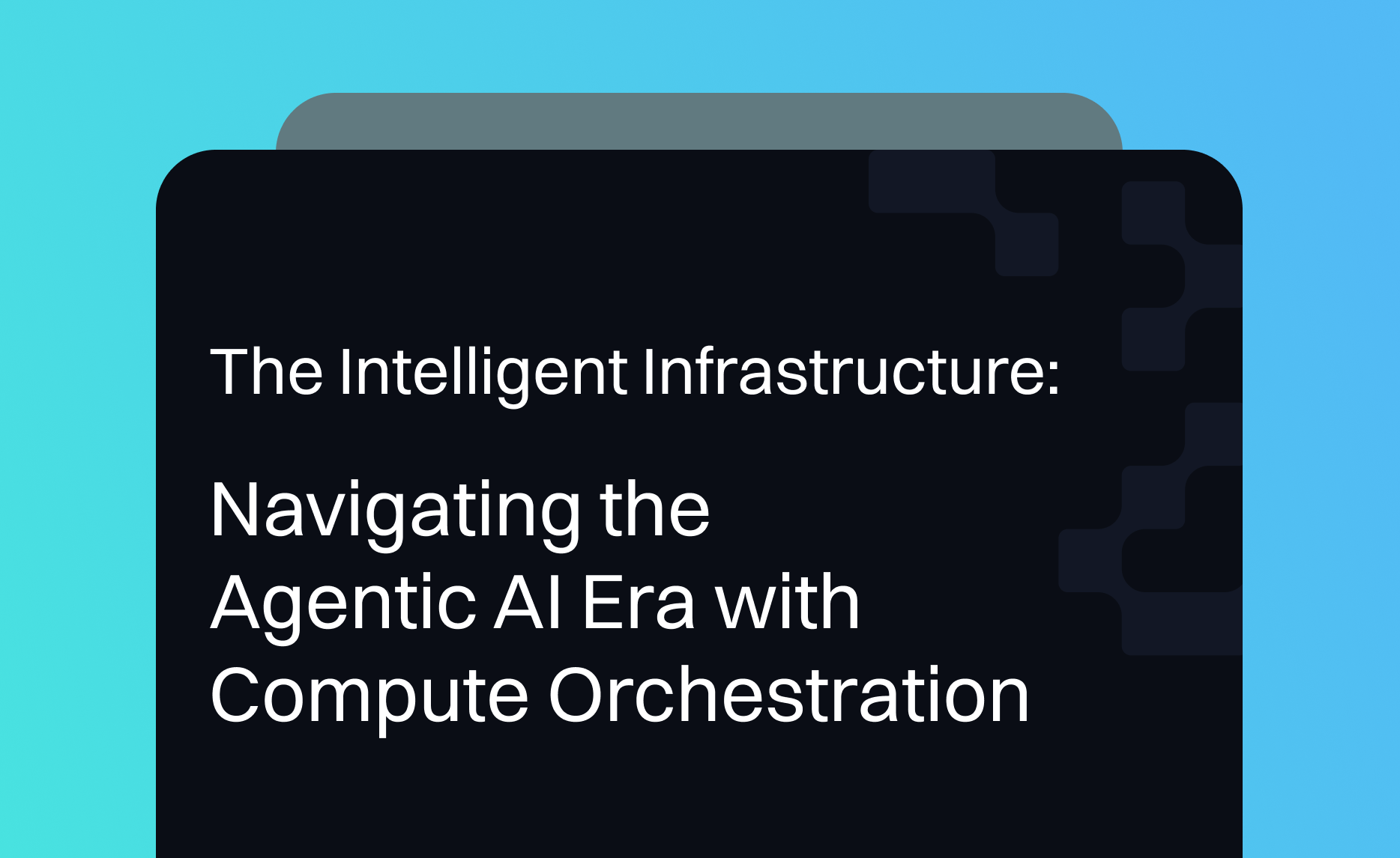 The intelligent infra ebook nav